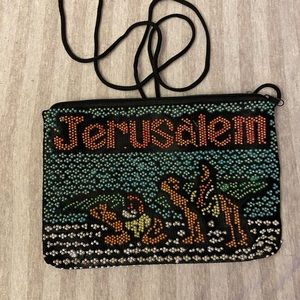 Beaded Jerusalem purse